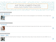 Tablet Screenshot of mydogearedpages.com